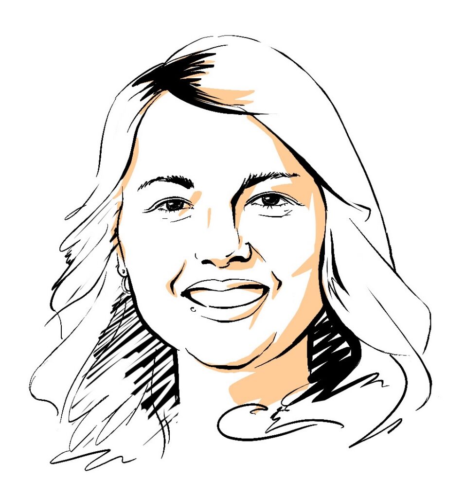 Illustration of Dr. Rachel Perkins